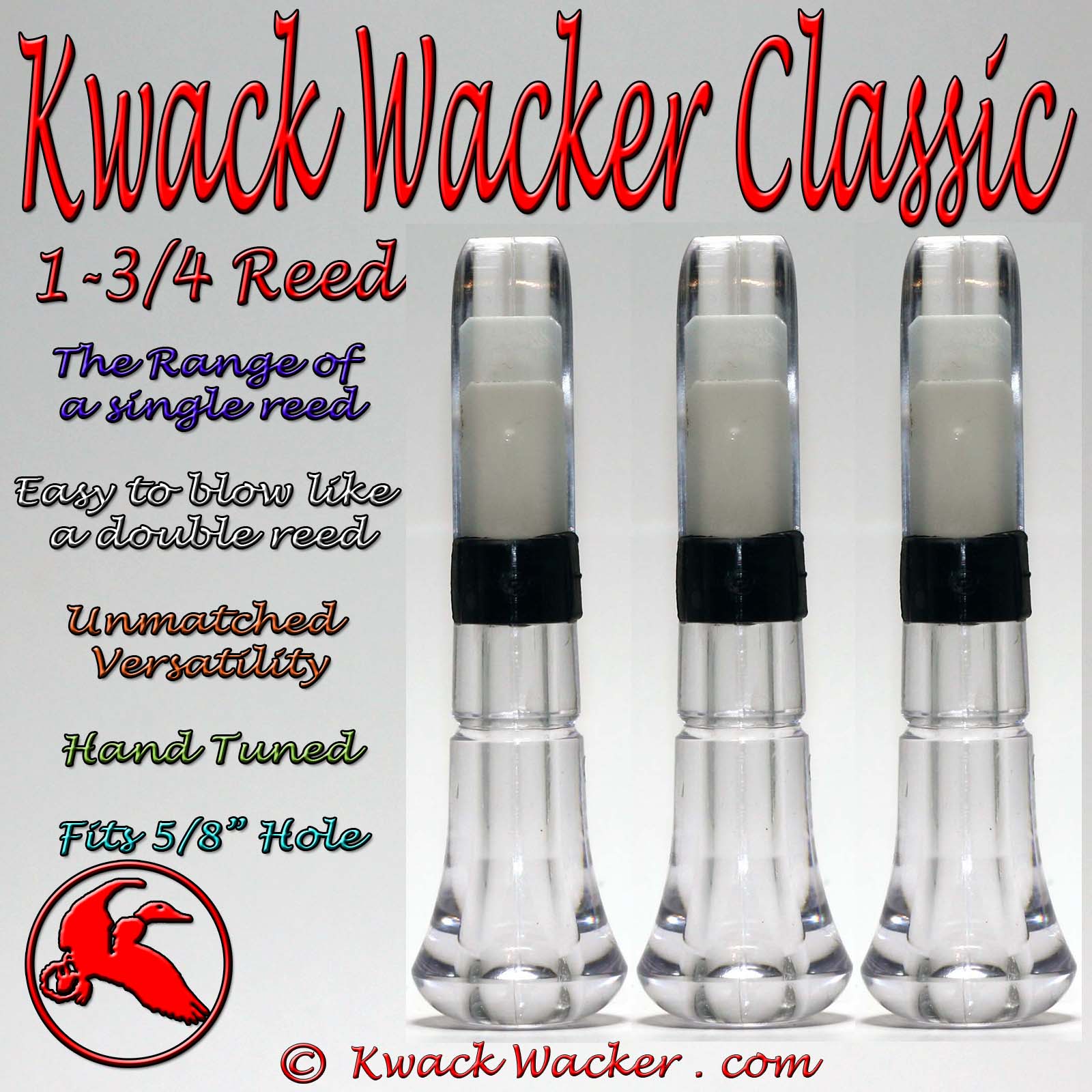Duck call Inserts Kwack Wacker Classic 