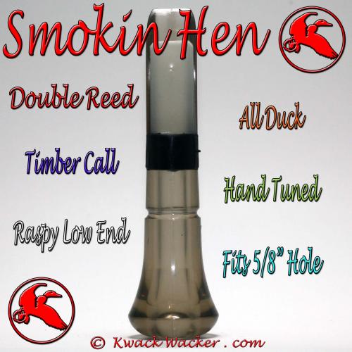 Duck Call Insert Double Reed Smokin Hen Smoke