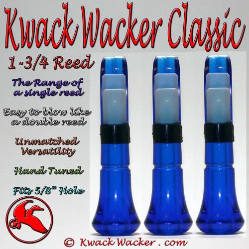 Duck Call Inserts 3 Pack Kwack Wacker Classic