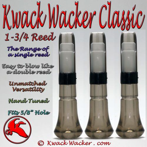 Duck Call Inserts 3 Pack Kwack Wacker Classic